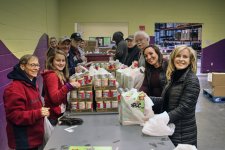 In-House Counsel Division Leadership Volunteers at Second Harvest Food Bank